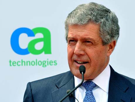 CA Technologies CEO <b>William McCracken</b> at the opening of the compabny&#39;s new ... - ca-technologies--hyderabad-r&d-centre-334