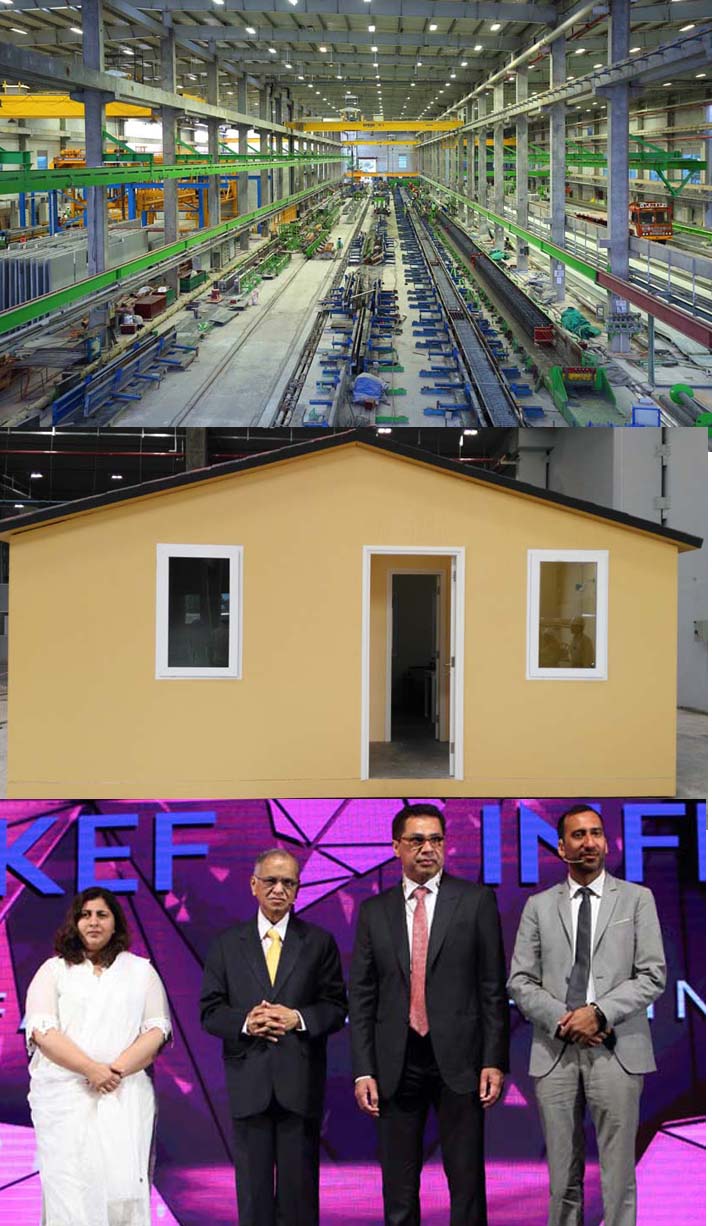 KEF Infra brings advanced technology to prefab building