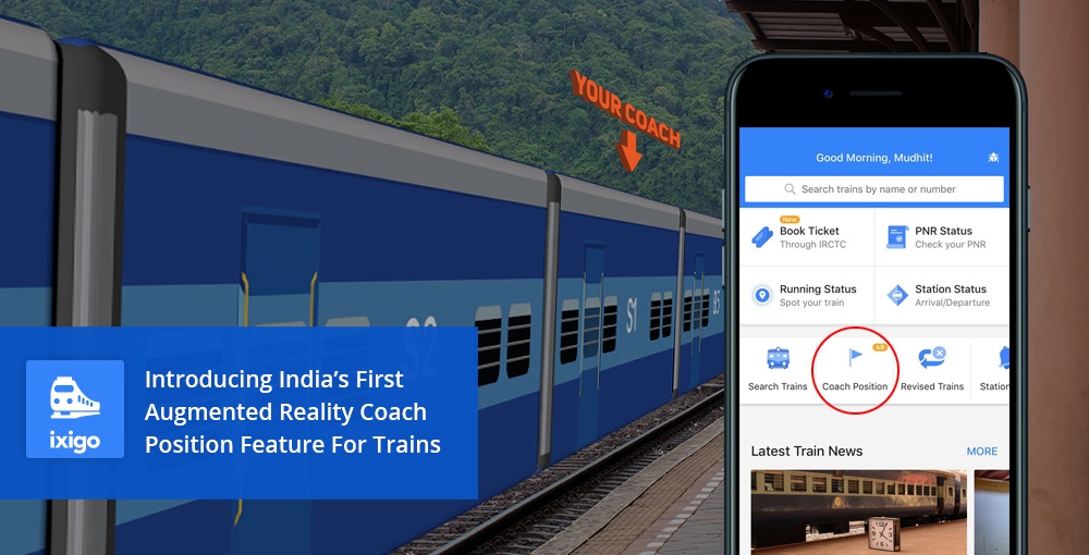 New ixigo train app removes major hassle of travellers