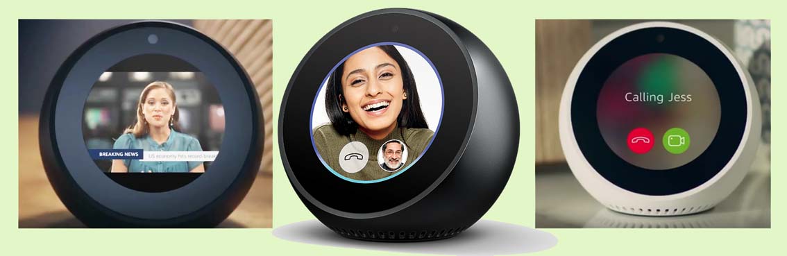 Echo Spot is Amazon's smart speaker with a display