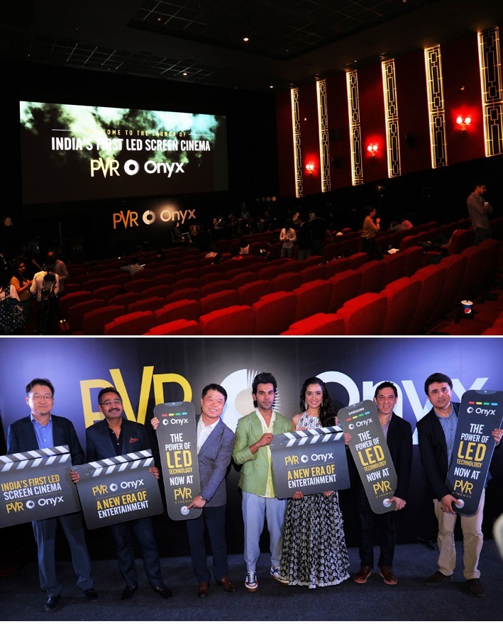 PVR launches LED screens with Samsung Onyx technology