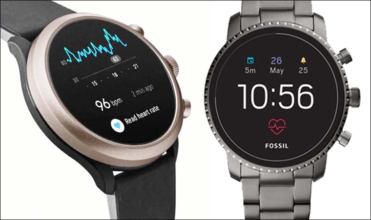  Fossil's   Gen 4 smartwatches  offer touch screens with style