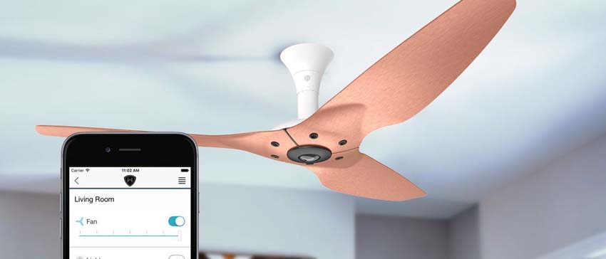 Get smart with ceiling fans