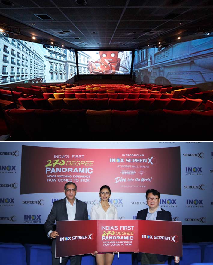 Inox brings 270 degree Screen X  cinema to India