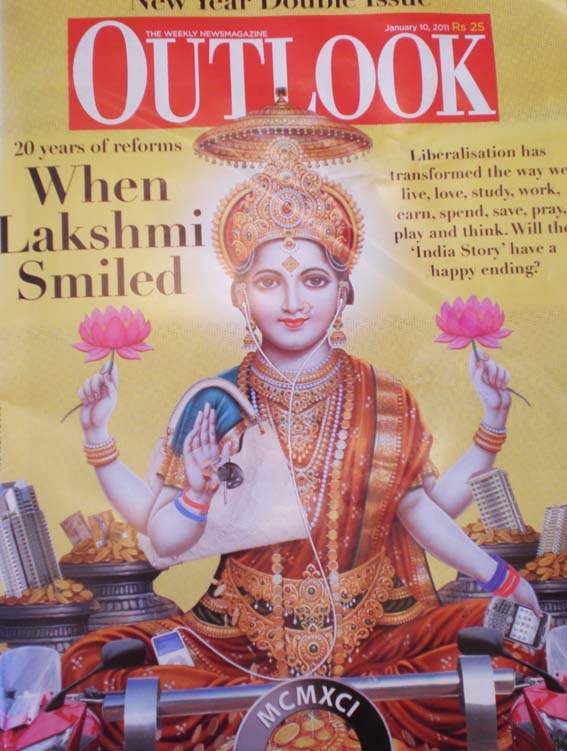 Outlook Cover Goddes Lakshmi