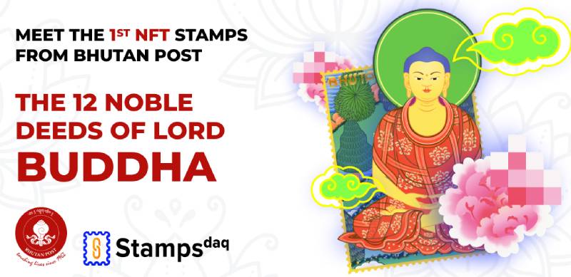 Bhutan  turns its stamps into NFT tokens