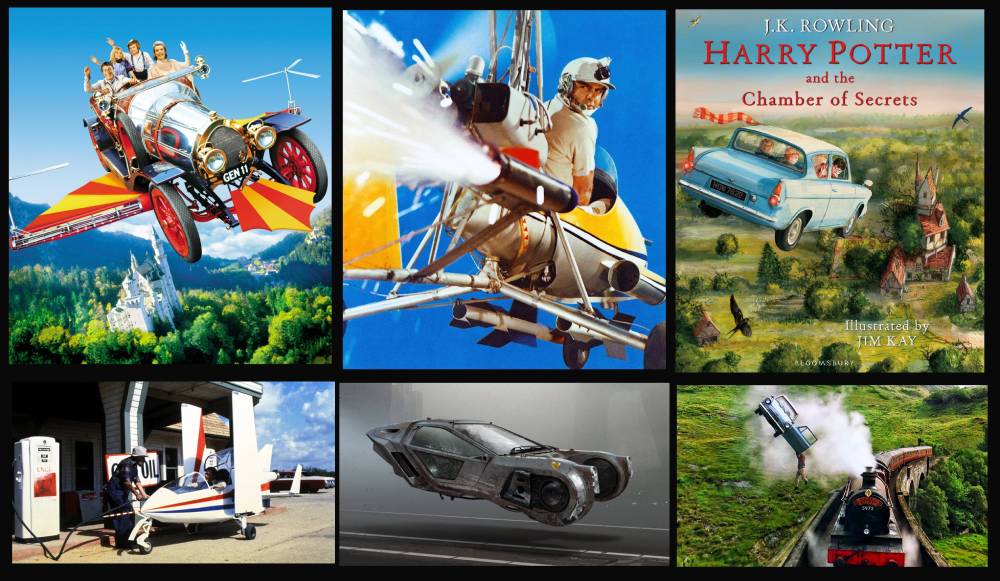 Flying cars in fiction