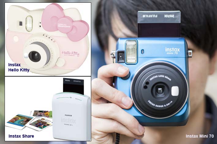 Fuji Film brings new Instax  instant cameras, mobile printer